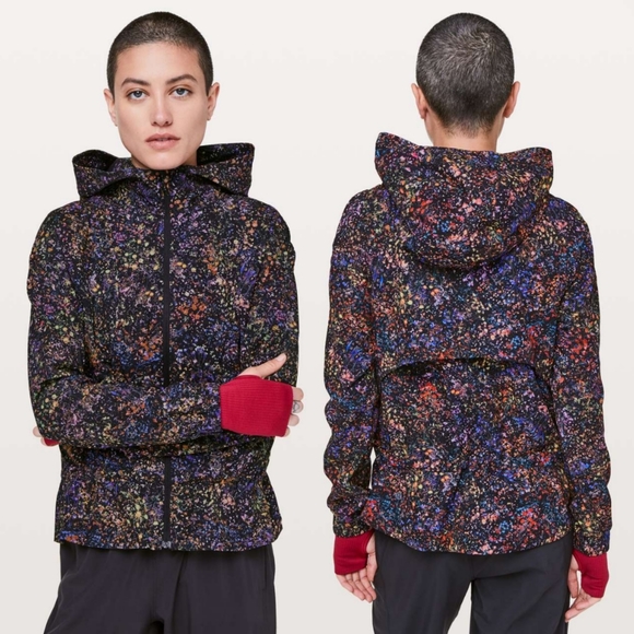 LULULEMON Pack It Up Jacket In Florescent Multi 4. - Picture 1 of 9